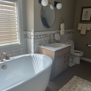 wall tile in a bathroom